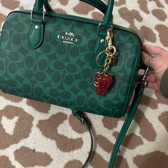 Coach Handbags - Coach Bright Jade regular size Rowan